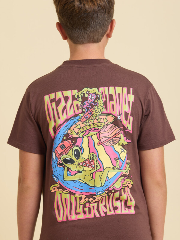 T-SHIRT JULEN TEEN RUSTY MarrÓn