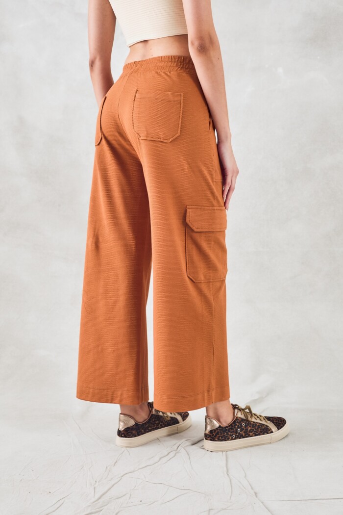 Pantalón Cargo Ocre