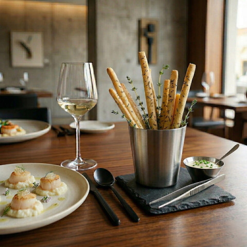 Vaso Soporte de Ingredientes acero inoxidable 18/10 Volf Vaso Soporte de Ingredientes acero inoxidable 18/10 Volf