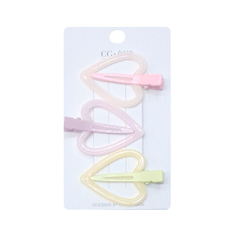 Broches pinzas corazón 3pcs Broches Pinzas Corazón 3pcs