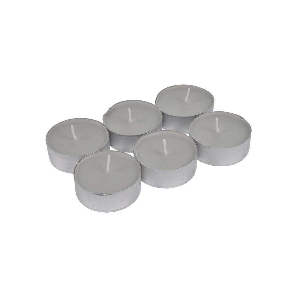 SET 6 VELAS 6BPD014MB GRIS PARAFINA 6BPD014MB