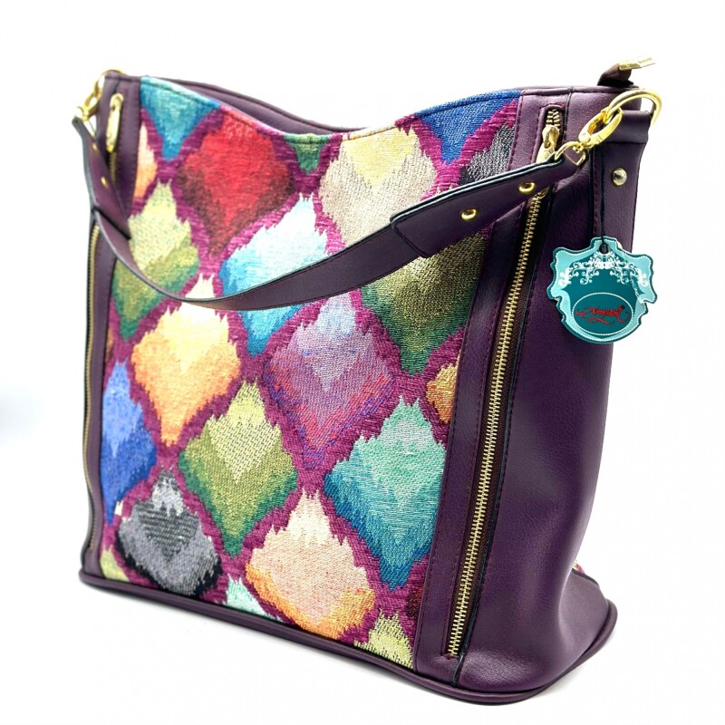 Cartera Lux Ethnic F Violeta