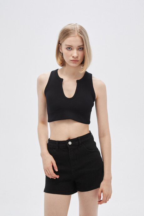 Tops Fout Negro