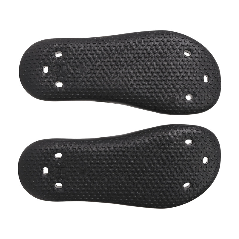 Ojota Chinela Under Armour Locker de Hombre - 3028094-001 Negro-negro
