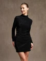 VESTIDO CITRINO NEGRO