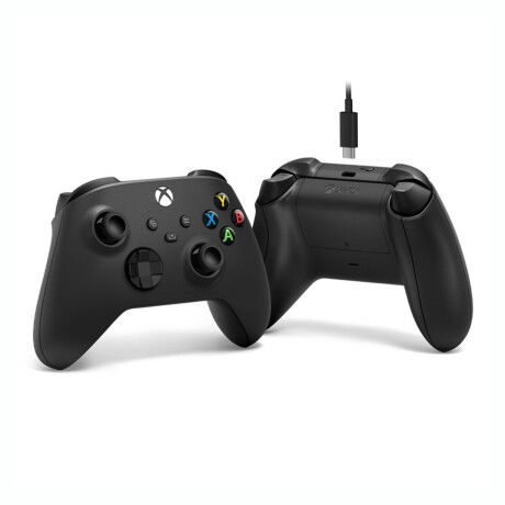 Joystick Control Inalámbrico XBOX Con Cable USB-C - Black Joystick Control Inalámbrico XBOX Con Cable USB-C - Black