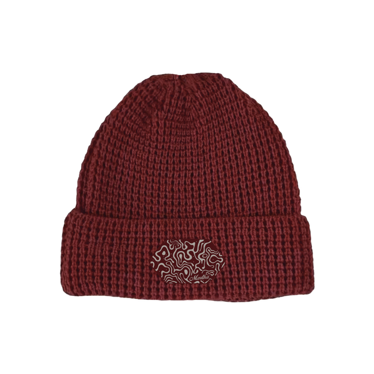 Gorro Martha Lana Tronador - Bordó 