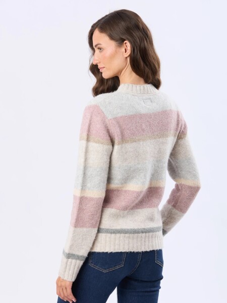 BUZO LEGACY 6651 GRIS ROSA