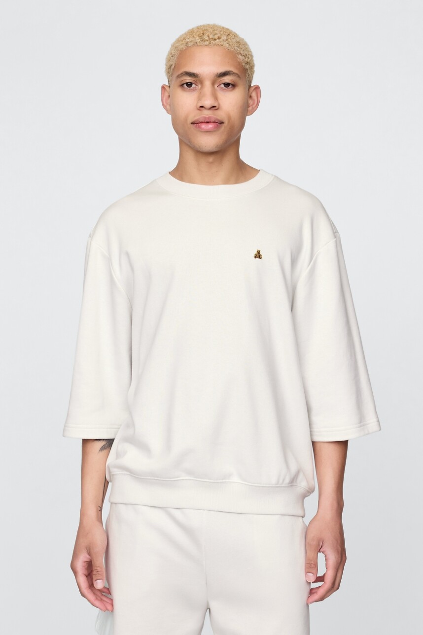 Remera Oversized Oso Brannan Hombre Carls Stone