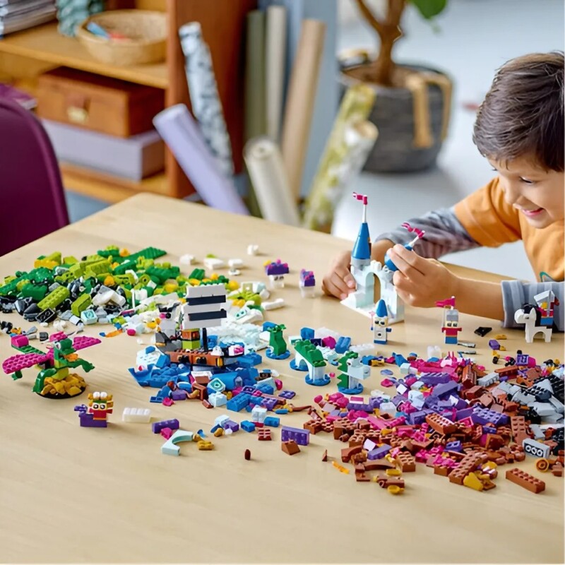 Lego Classic Universo Creativo De Fantasía 11033 De 1800 Piezas En Caja Lego Classic Universo Creativo De Fantasía 11033 De 1800 Piezas En Caja