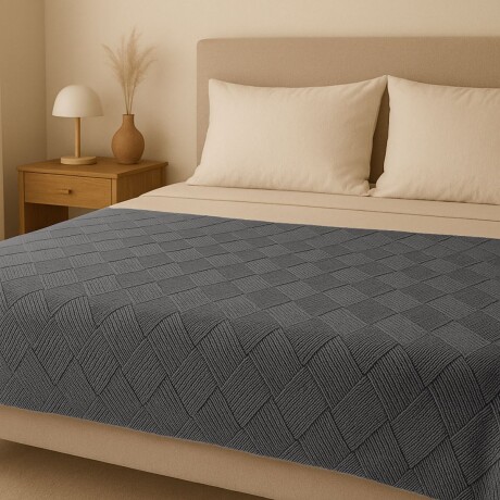MANTA BAMBOO DIAMOND GRIS - Large