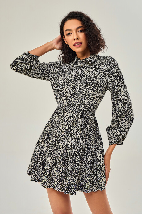 Vestido Ritten Estampado 1