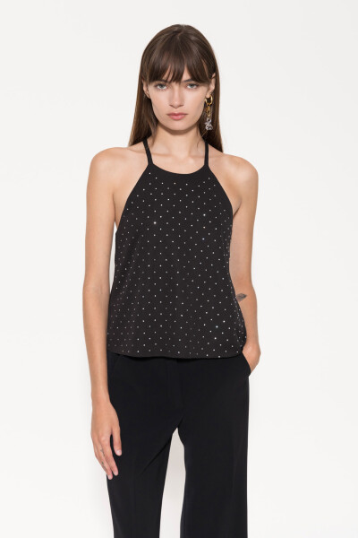TOP MORA Negro