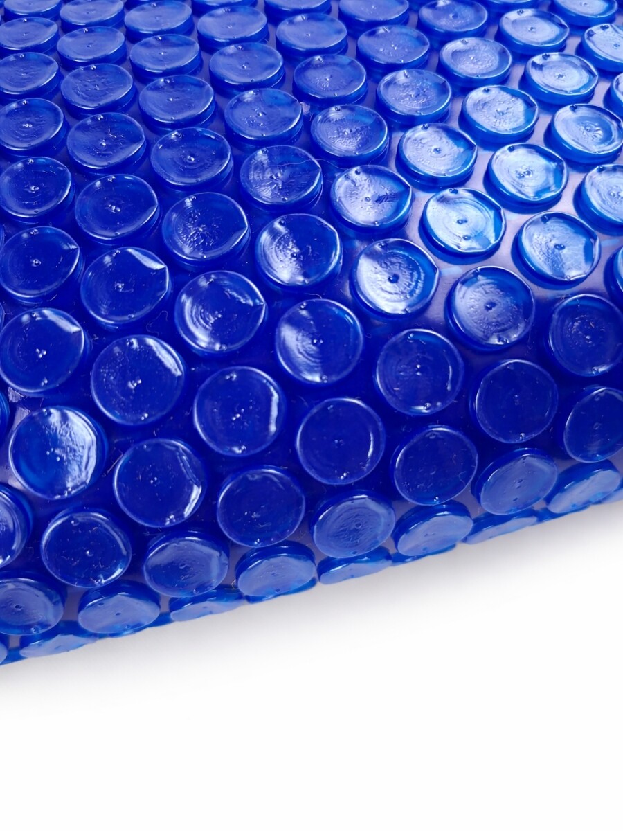 POLIETILENO BURBUJA PARA PISCINA azul