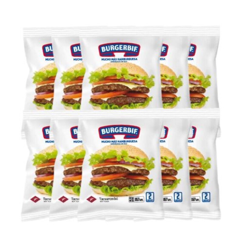 Hamburguesa Burguerbif Pack x 20 ud.