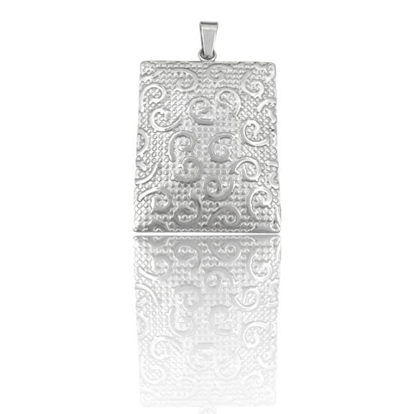 Dije Colgante Empavonado-Plata 925-Sin Piedra-CP4436 sinpiedra