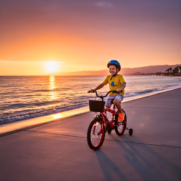 Bicicleta Infantil Sport Rod 16 Canasto Parrilla Guardabarros Rojo 1