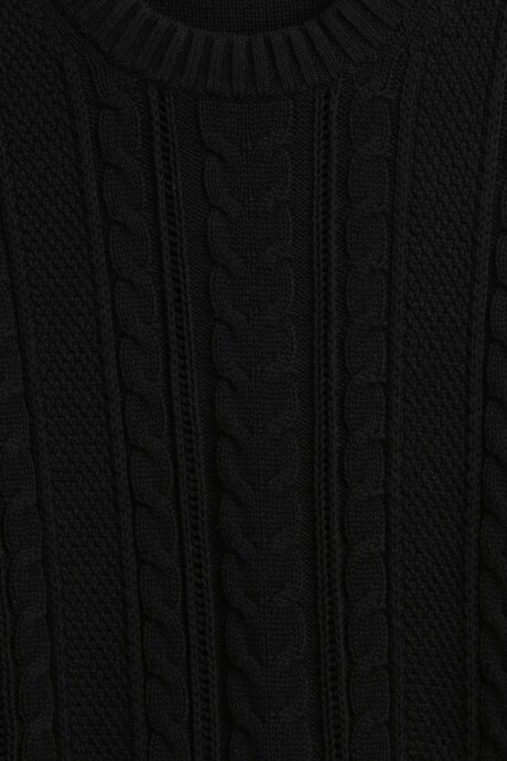 Buzo Algodón Mujer True Black