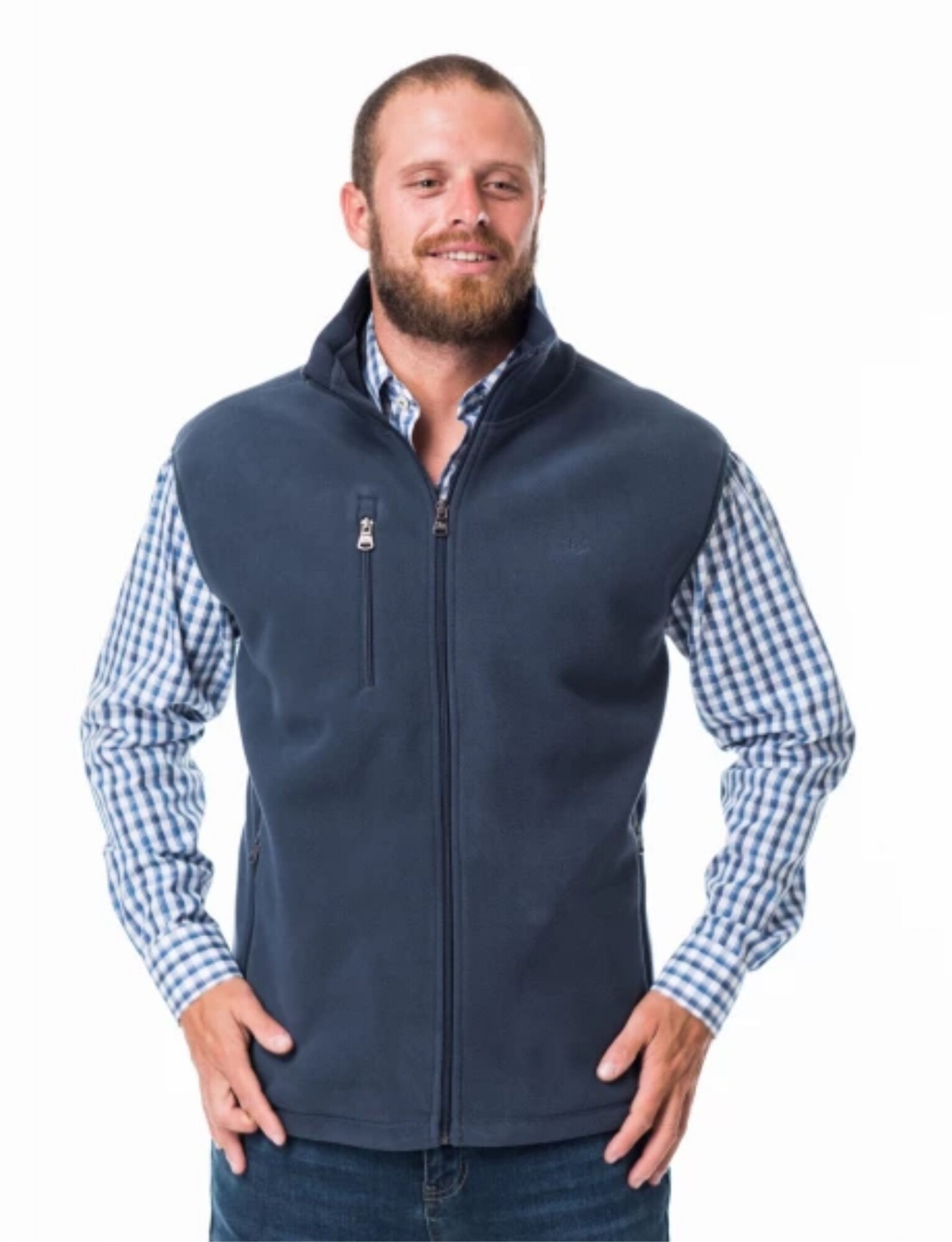 CHALECO LEGACY 5409 HOMBRE - AZUL — Unica Jeans