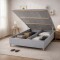 Box Baúl Sommier 2 Plazas THM Smartbox Gris