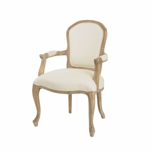 Silla de Roble con apoyabrazos - Lercorbu Silla de Roble con apoyabrazos - Lercorbu