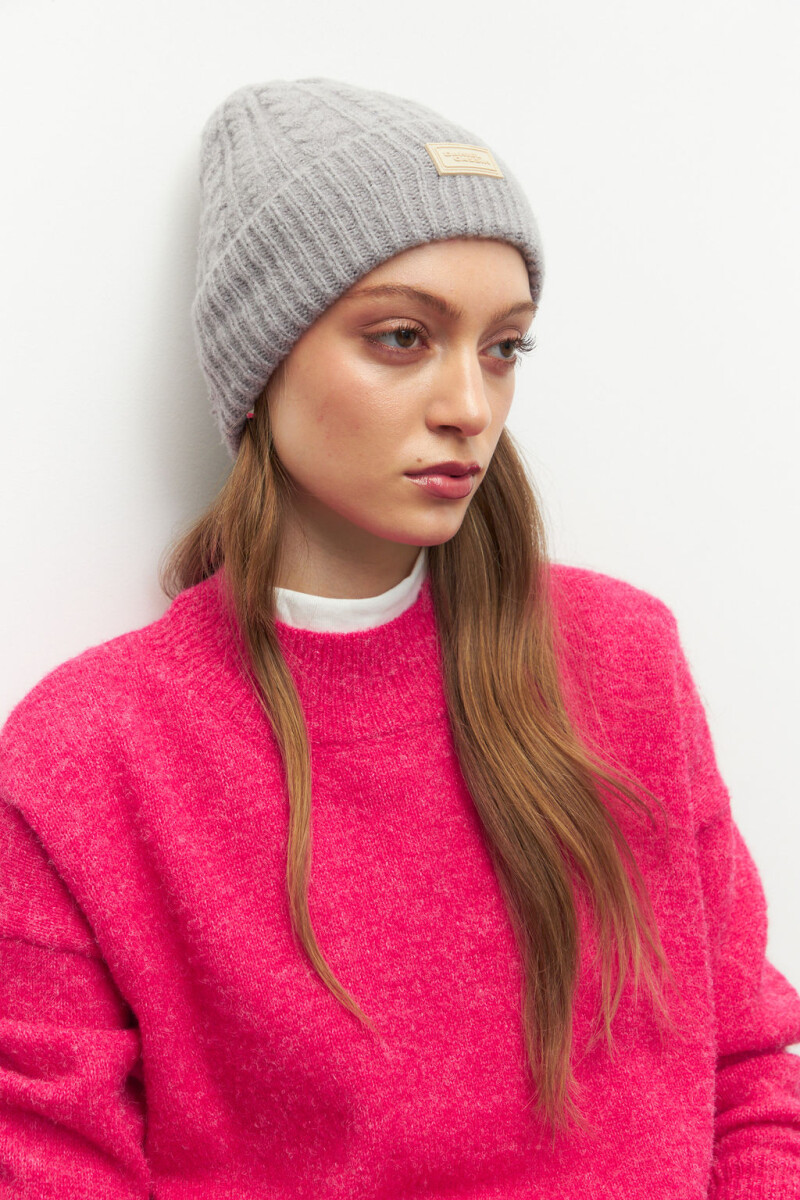 GORRO TIANA Gris Melange