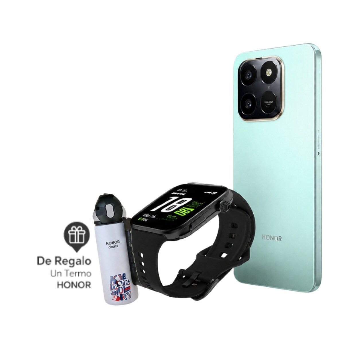 COMBO HONOR X7D 256GB/8RAM + WATCH 2I 