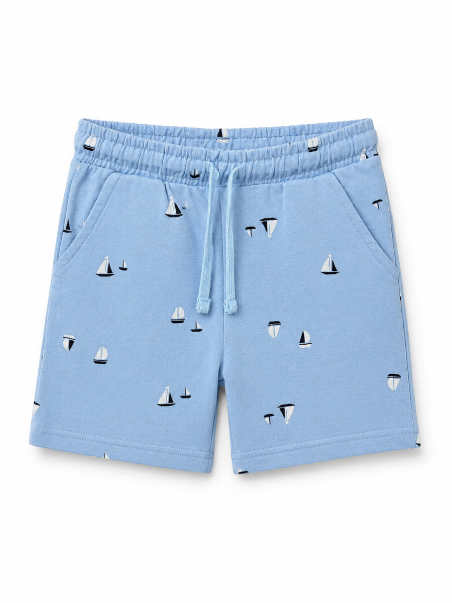 SHORT CIRO - CELESTE 