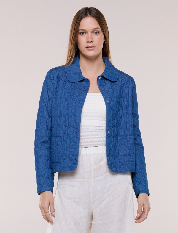 Chaqueta Bordada AZUL