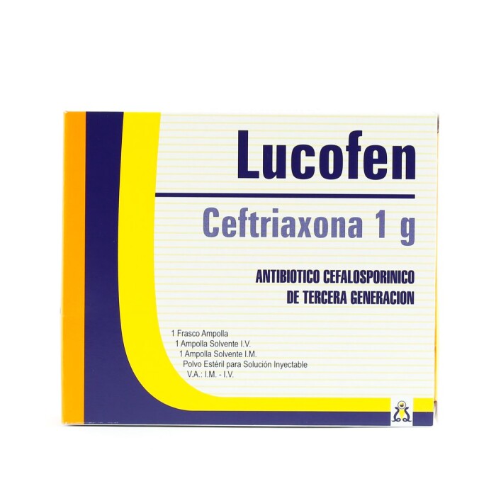 LUCOFEN 1 GR. INY. I.M. / I.V. X 1 FCO. única