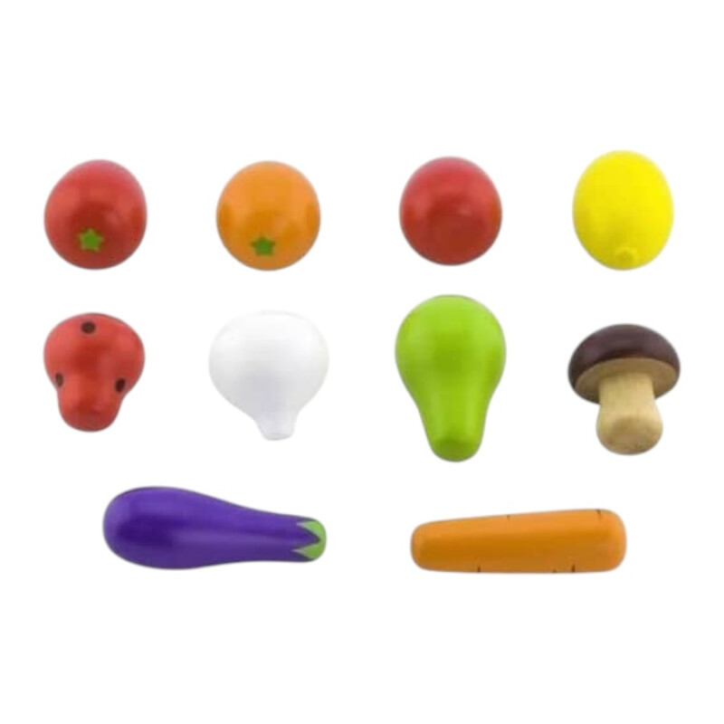 Bolsita Frutas y Verduras Madera Viga Bolsita Frutas y Verduras Madera Viga