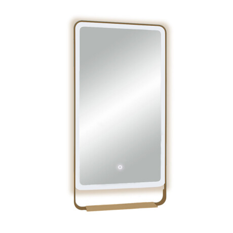 ESPEJOS ESP ANTICORROSION 60X120 TOUCH LUZ LED GOLD LISOS 000