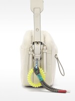 Bolso Bandolera De Nylon crudo
