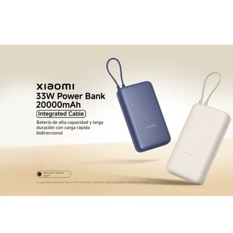 Powerbank Xiaomi 20000 mAh V01