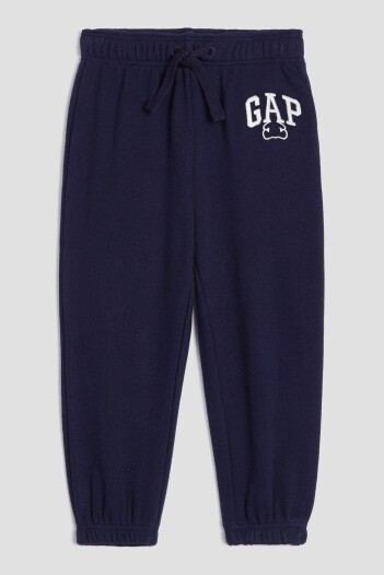 Pantalón Deportivo Logo Gap Sin Felpa Bebé Navy Uniform