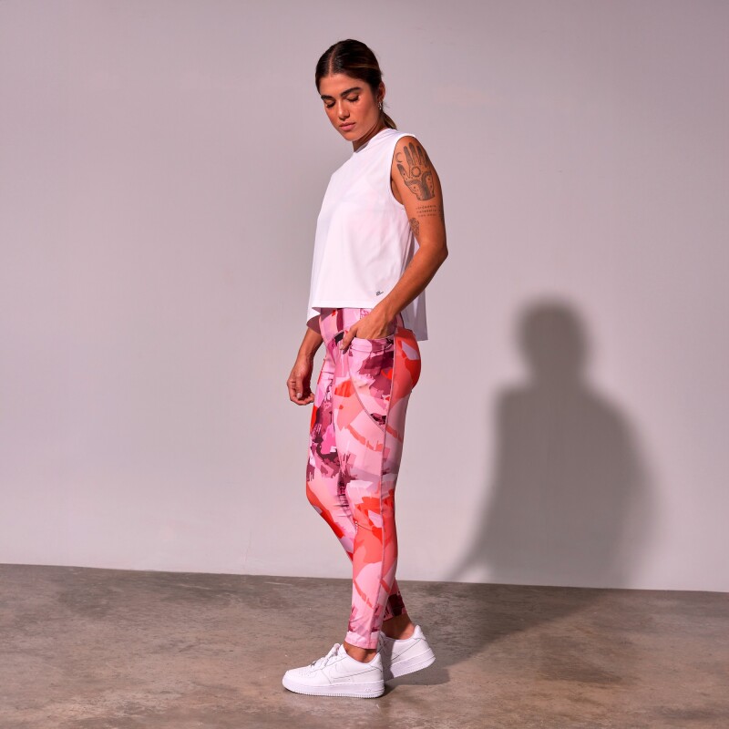 Pantalón Largo Serena Legging de Mujer Rosado