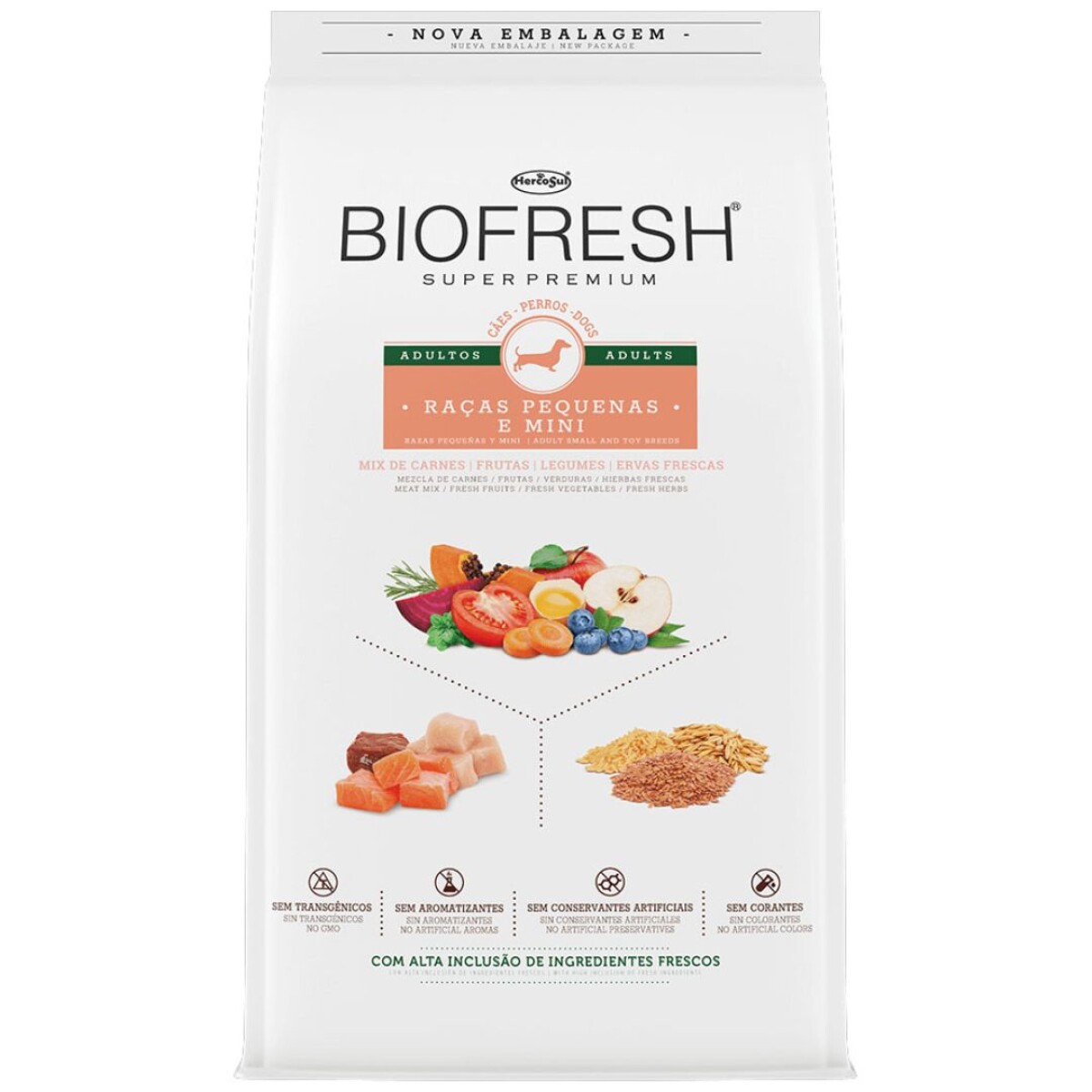 Biofresh Adultos Raza Pequeña X 3 Kg 