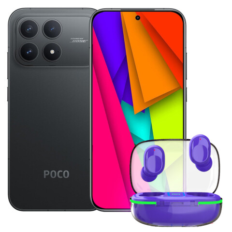 Xiaomi Poco F8 Pro 5g 12gb Ram 512gb + Regalo PK CEL XIAOMI POCO F8 PRO 5G 12/512 NEGR