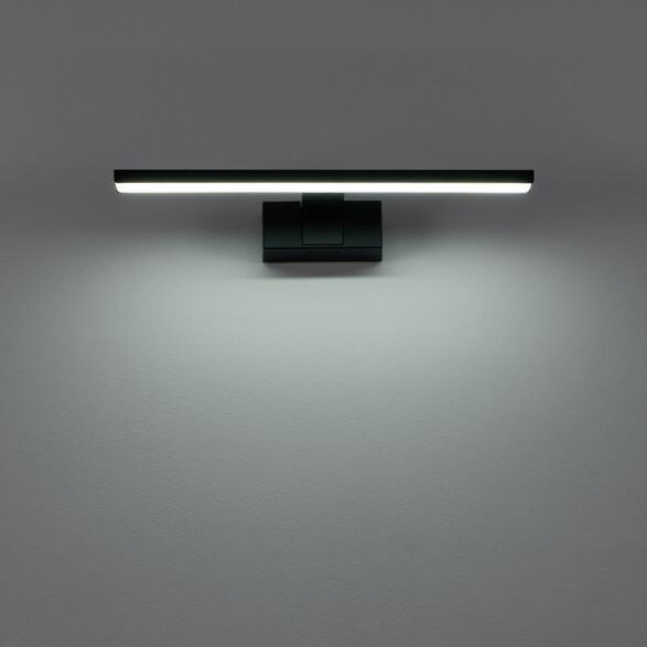 Aplique LED para baños negro 3 tonos 400 mm EG3546