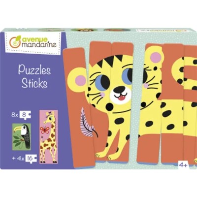 Puzzles Sticks Animals Puzzles Sticks Animals