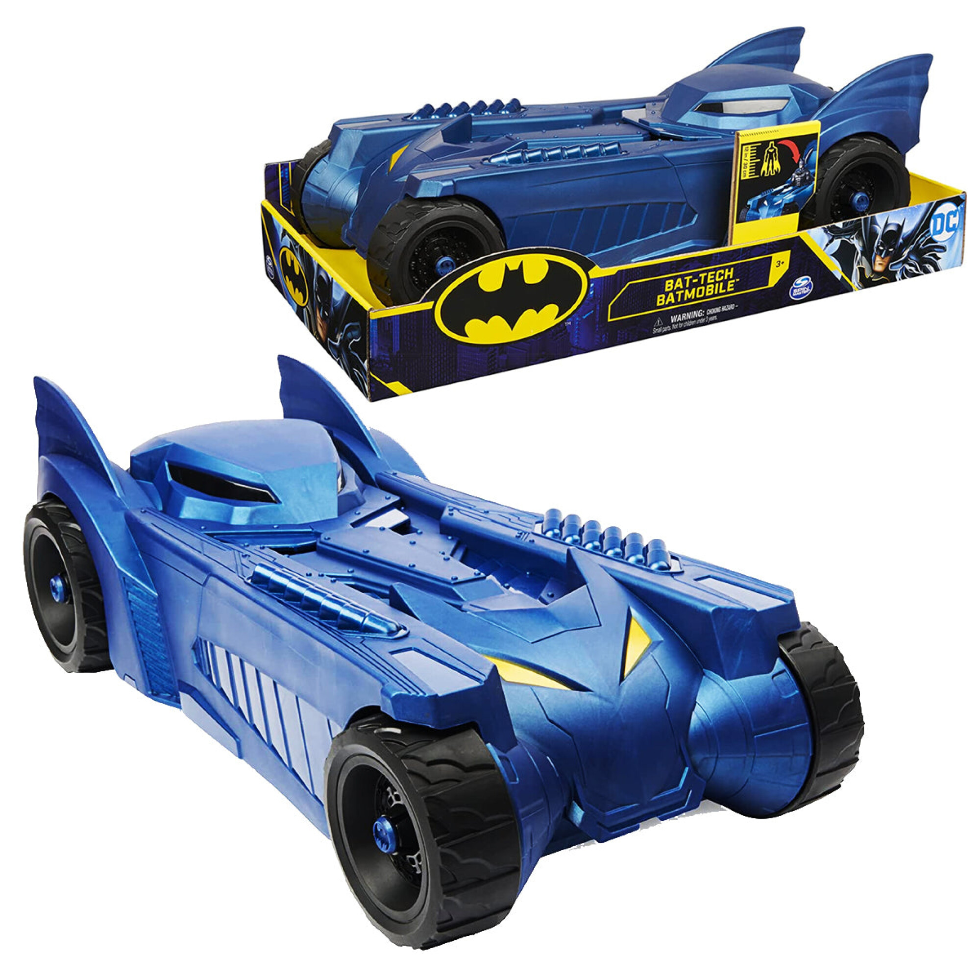 Vehículo Batman Batimóvil con Figura 12