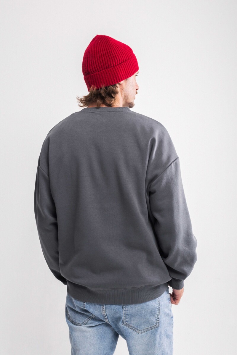 Buzo oversize Coruña Gris oscuro