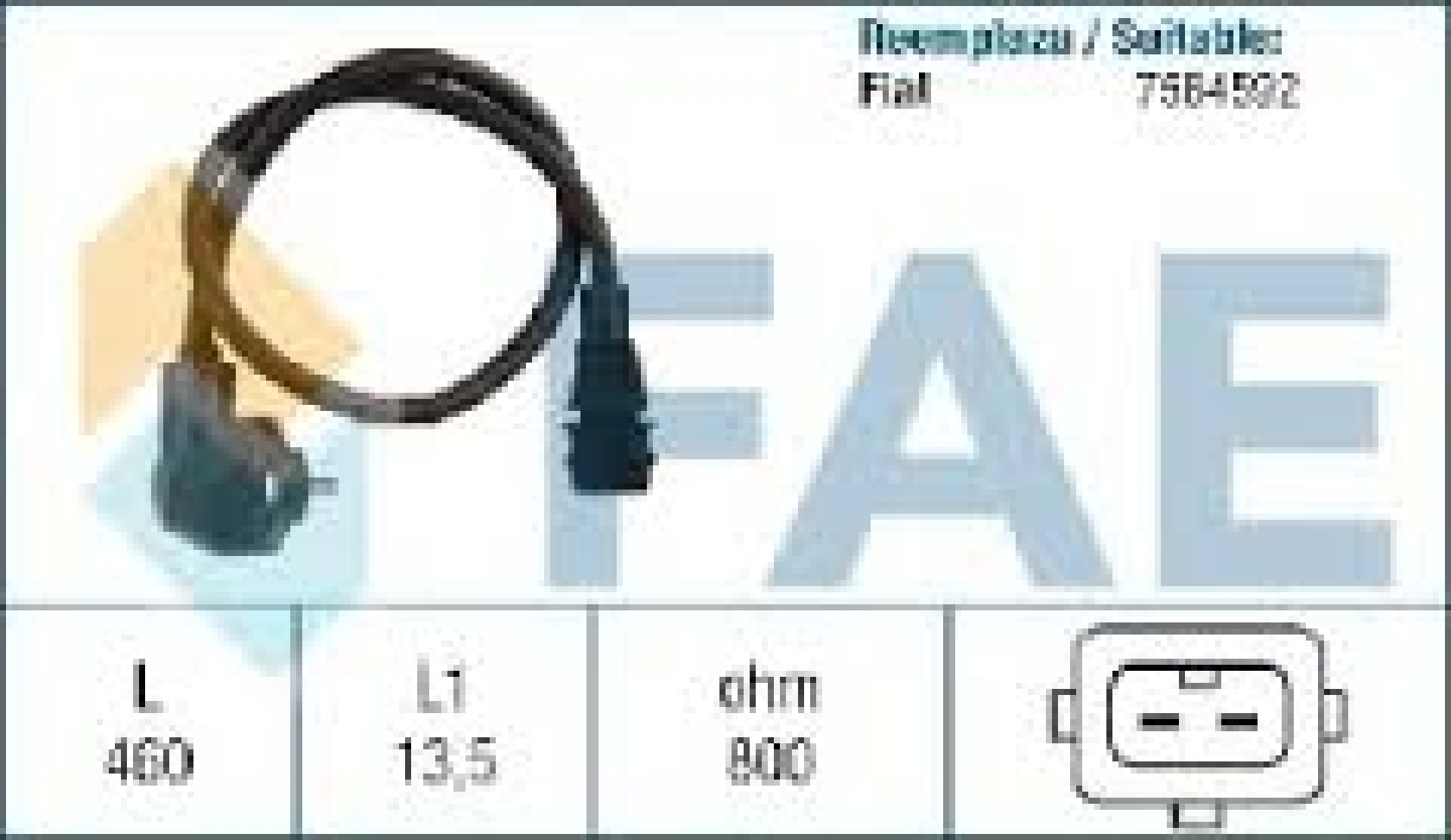 CAPTOR FIAT CIGUEÑAL TIPO FAE 