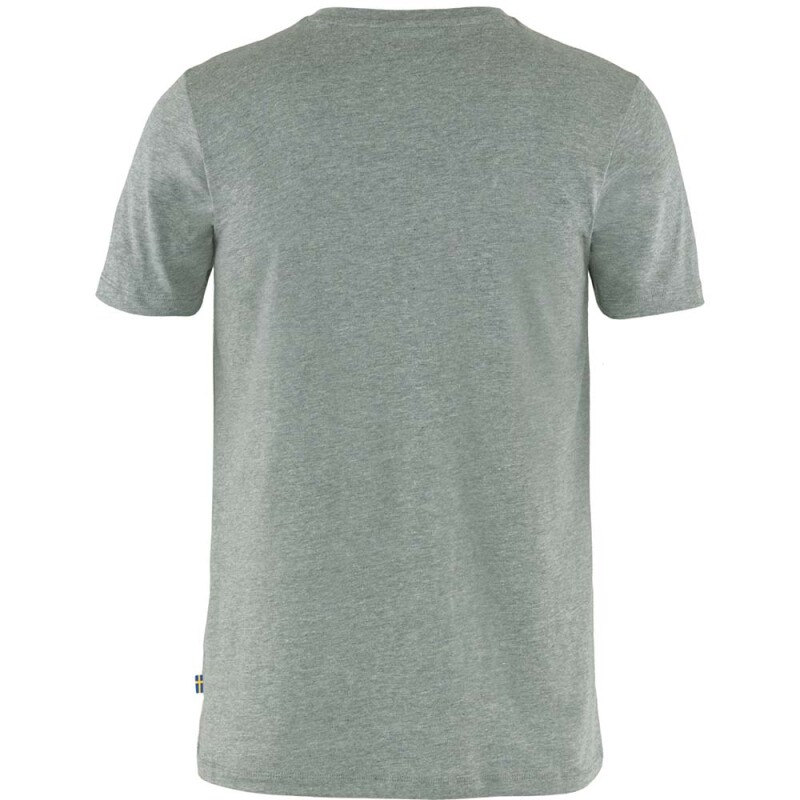 Polo Fjallraven Fox T-shirt M Hombre Grey Melange