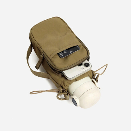 Bolso Porta Botellas Impermeable de Viaje Verde