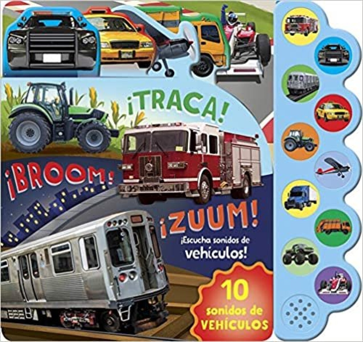 10 SONIDOS DE VEHICULOS. ¡TRACA ! ¡BROOM! ¡ZUUM! 