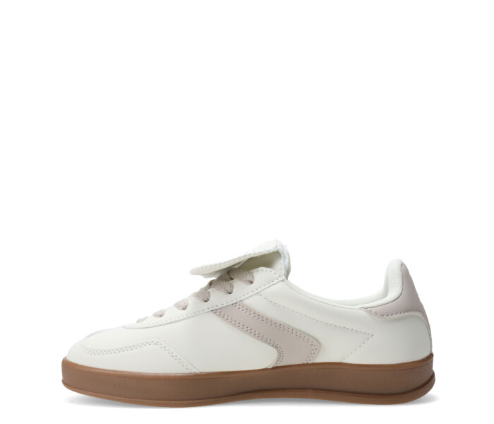 Deportivo VALETTA acordonado Beige