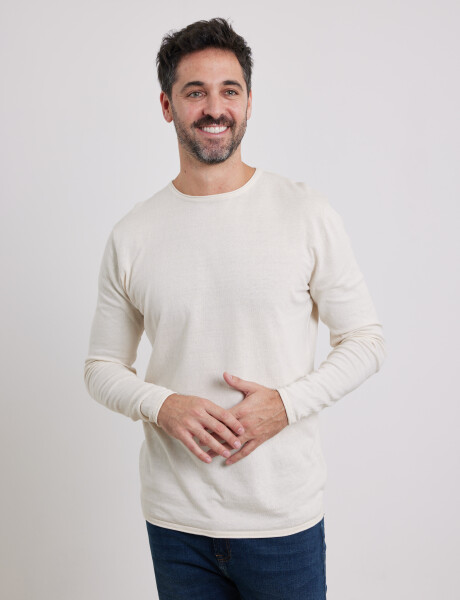 470654 SWEATER Blanco