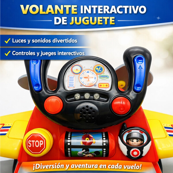 Buggie Avion Mickey Kiddieland Disney 53561 BUGGIE AVION MICKEY 53561 KIDDIELAND