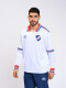 CAMISETA RETRO Nacional Hombre Blanco, Azul Royal, Rojo